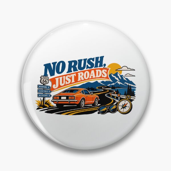 Item preview, No Rush Just Roads  designed and sold by RAS-77.