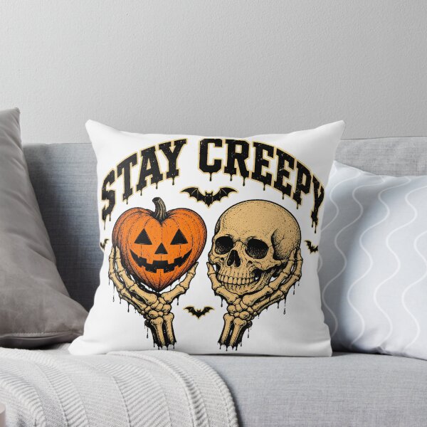 Item preview, Gothic Skull Heart Jackolantern Halloween Horror designed and sold by chattsuede.