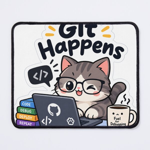 Item preview, Git Happens designed and sold by Kushwaha18.