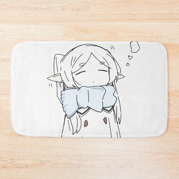 Item preview, Frieren Scarf Cute Anime Chibi designed and sold by Sharksito.