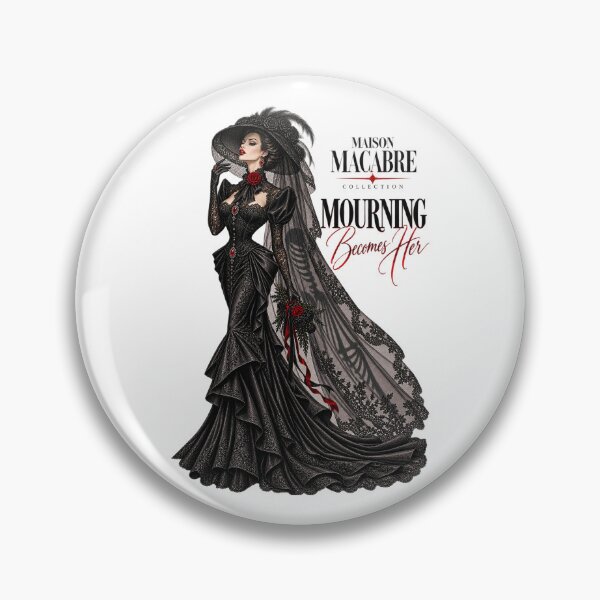 Item preview, MAISON MACABRE COLLECTION - Mourning Becomes Her designed and sold by WheelieGdArt.