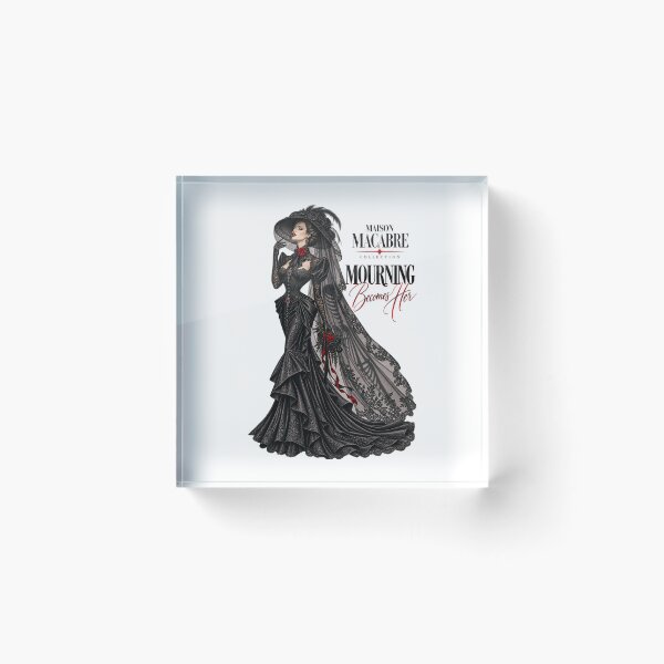 Item preview, MAISON MACABRE COLLECTION - Mourning Becomes Her designed and sold by WheelieGdArt.