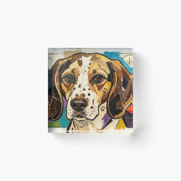 Item preview, impasto portrait designed and sold by forget45studio.