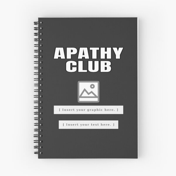 Item preview, Apathy Club designed and sold by Karate Octopus.