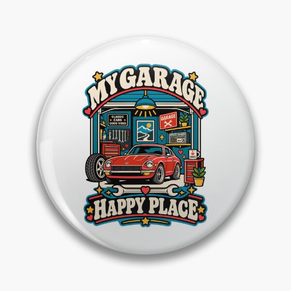 Item preview, My Garage My Happy Place  designed and sold by RAS-77.