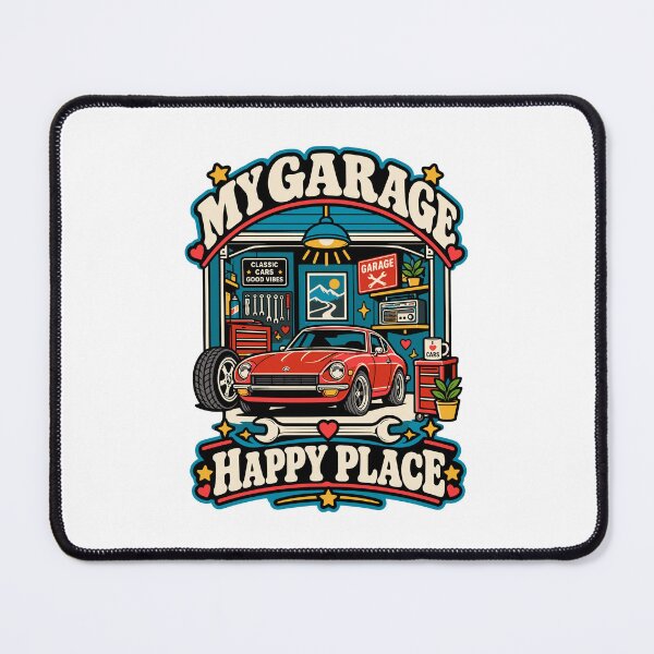 Item preview, My Garage My Happy Place designed and sold by RAS-77.