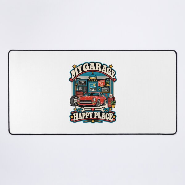 Item preview, My Garage My Happy Place  designed and sold by RAS-77.