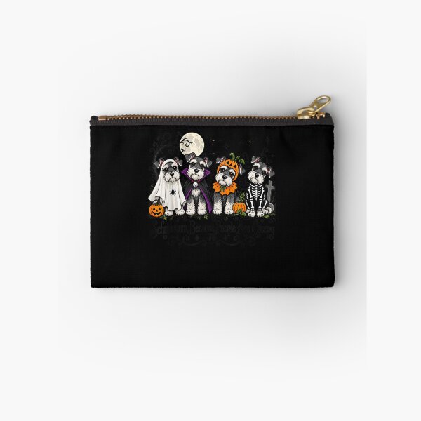 Item preview, Schnauzers Because People are Creepy Halloween Dog Costume designed and sold by leevekaArt.