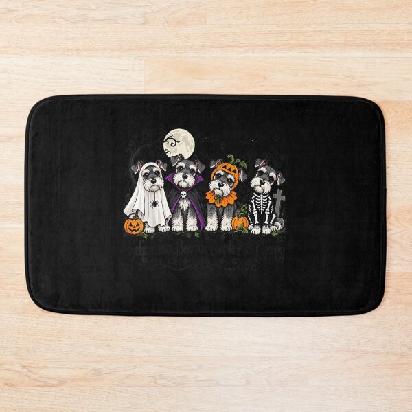 Item preview, Schnauzers Because People are Creepy Halloween Dog Costume designed and sold by leevekaArt.