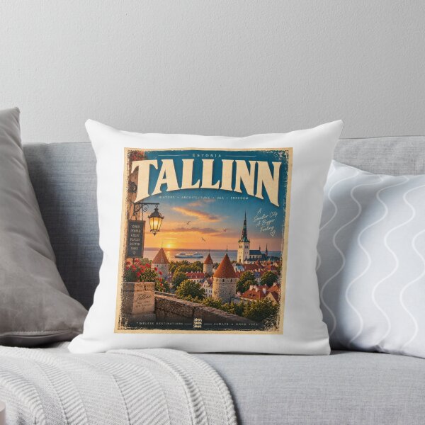 Aperçu de l'œuvre Tallinn, Estonie – Vieille ville balte au charme d'antan créée et vendue par Fleetwood1994.