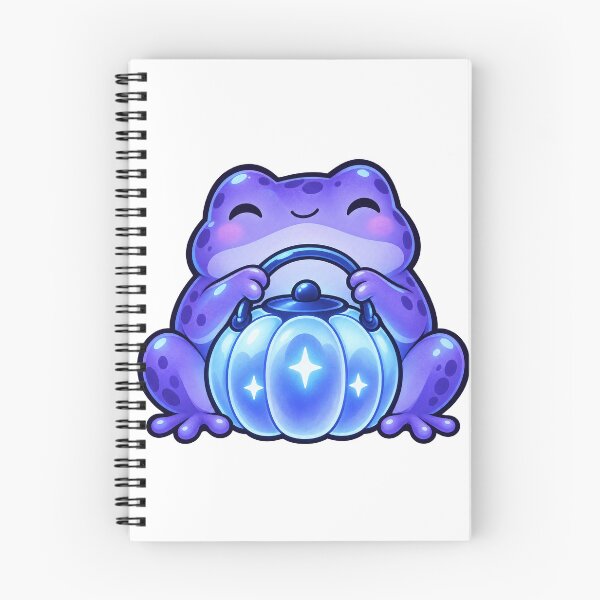 Item preview, Blue Pumpkin Lantern Frog designed and sold by The-Art-of-D.