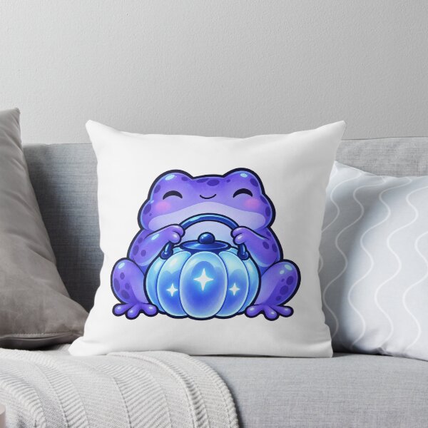 Item preview, Blue Pumpkin Lantern Frog designed and sold by The-Art-of-D.