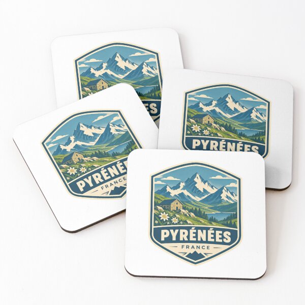 Item preview, Pyrenees France Mountain Travel Hiking Souvenir designed and sold by Star3NowForMe.