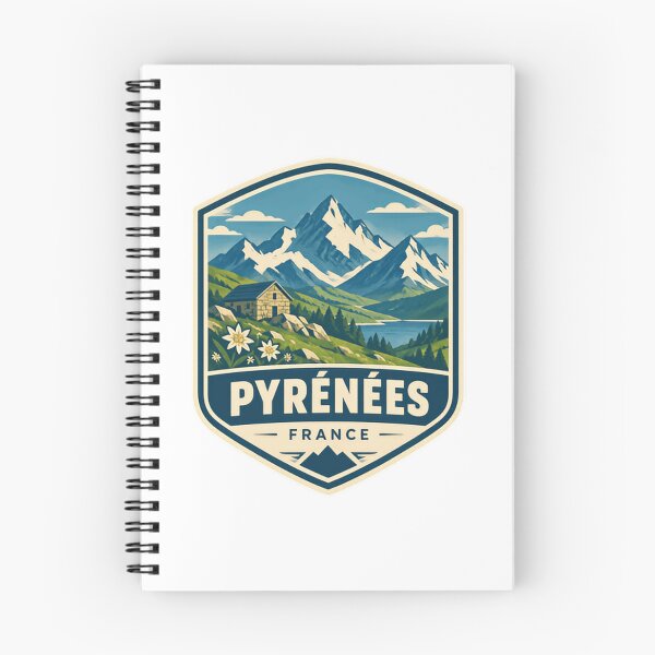 Item preview, Pyrenees France Mountain Travel Hiking Souvenir designed and sold by Star3NowForMe.