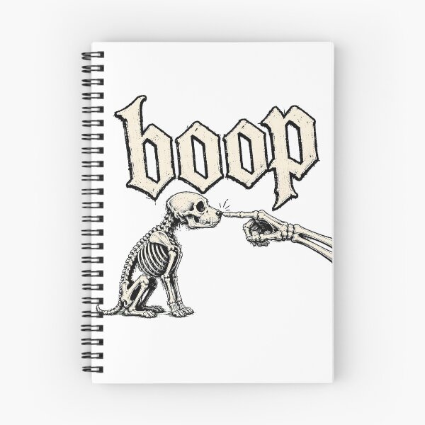 Item preview, Goth Skeleton Dog Boop Spooky Puppy Nose designed and sold by chattsuede.