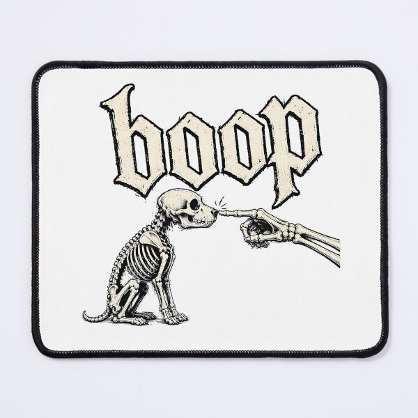 Item preview, Goth Skeleton Dog Boop Spooky Puppy Nose designed and sold by chattsuede.