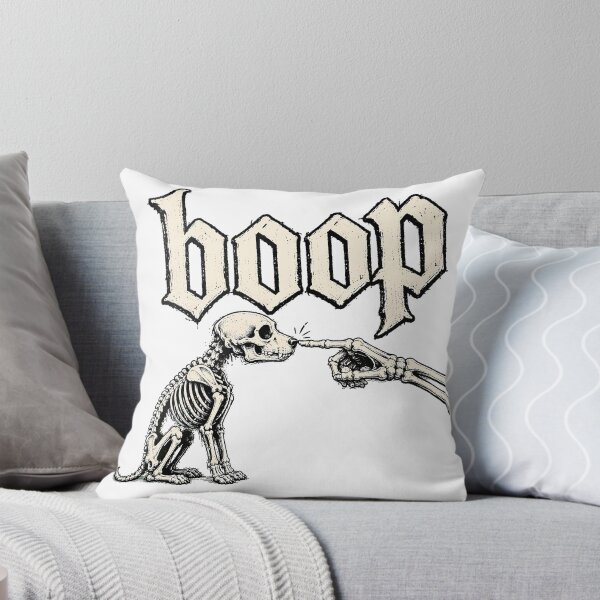 Item preview, Goth Skeleton Dog Boop Spooky Puppy Nose designed and sold by chattsuede.