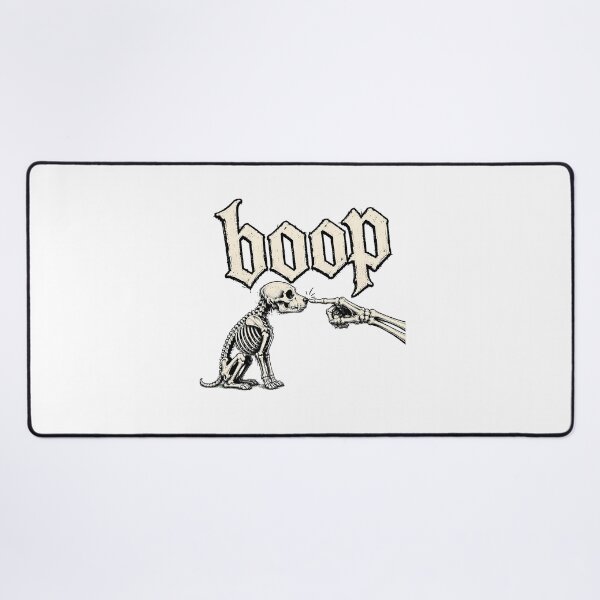 Item preview, Goth Skeleton Dog Boop Spooky Puppy Nose designed and sold by chattsuede.