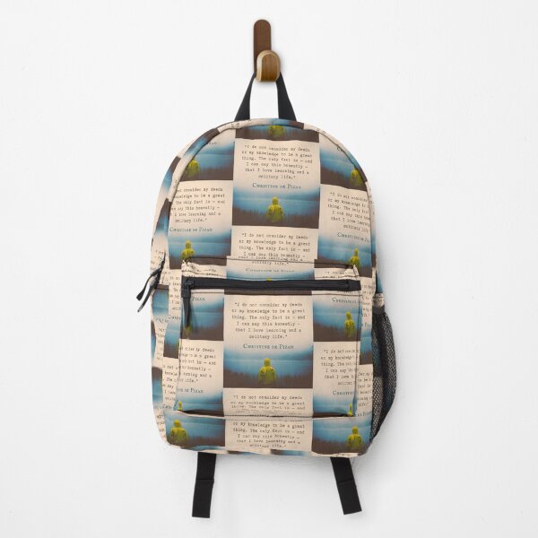 Item preview, Christine de Pizan quote: I do not consider my deeds or my knowledge to be a great thing. The only fact is — and I can say this honestly — that I love learning and a solitary life. designed and sold by artbleed.