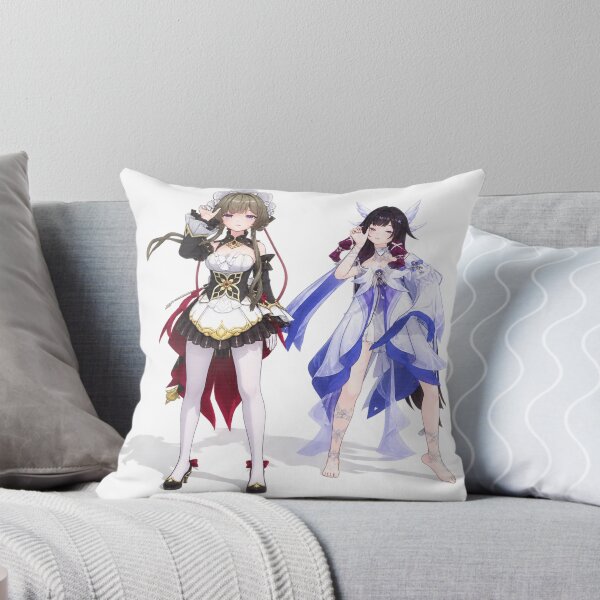 Item preview, Hu Tao and Raiden Shogun Anime Fanart designed and sold by Zappylane.
