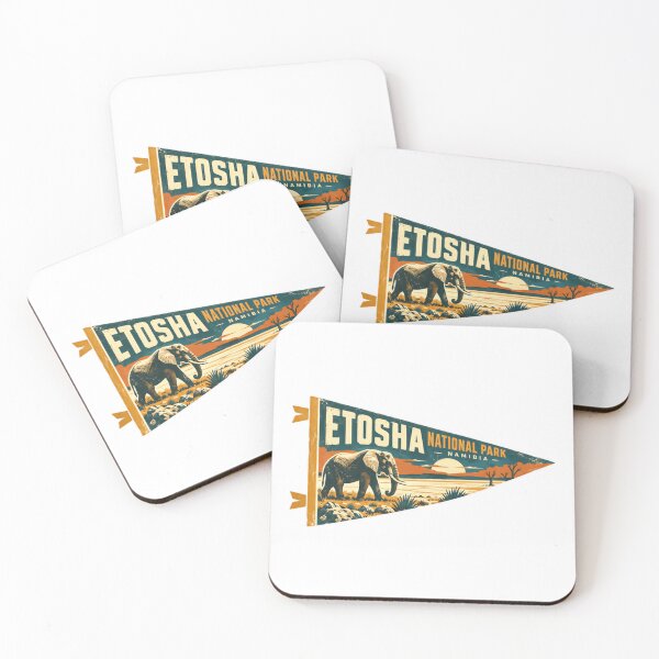 Item preview, Etosha National Park Namibia Safari Wildlife Travel Elephant designed and sold by Star3NowForMe.