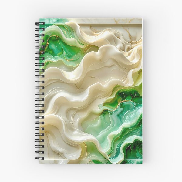 Item preview, Polished Malachite and Gold Geometric Relief designed and sold by Vicky Brago-Mitchell®.