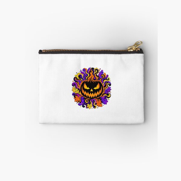 Item preview, Trippy Jack O Lantern Pumpkin Spooky Gothic Autumn designed and sold by chattsuede.