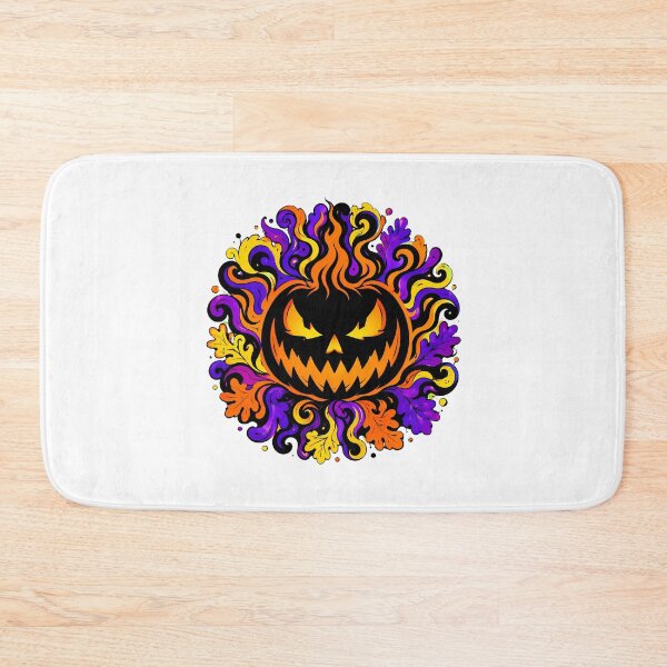 Item preview, Trippy Jack O Lantern Pumpkin Spooky Gothic Autumn designed and sold by chattsuede.