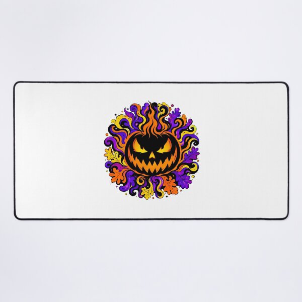 Item preview, Trippy Jack O Lantern Pumpkin Spooky Gothic Autumn designed and sold by chattsuede.