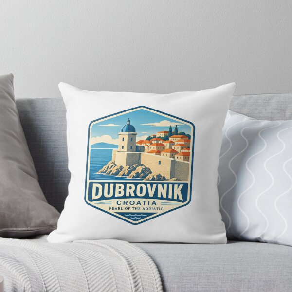 Item preview, Dubrovnik Croatia Pearl Of The Adriatic Travel Vacation Souvenir designed and sold by Star3NowForMe.