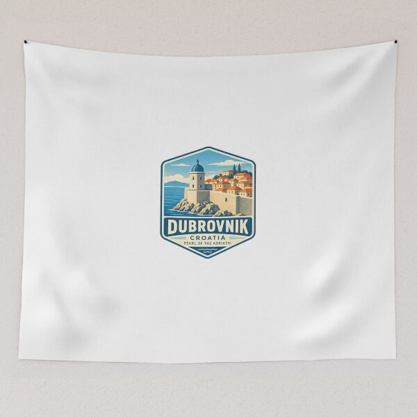Item preview, Dubrovnik Croatia Pearl Of The Adriatic Travel Vacation Souvenir designed and sold by Star3NowForMe.