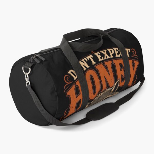 Item preview, Don't Expect Honey From a Wasp – Greedy Raccoon Dark Humor designed and sold by CalmDownZone ⭐️⭐️⭐️⭐️⭐️.
