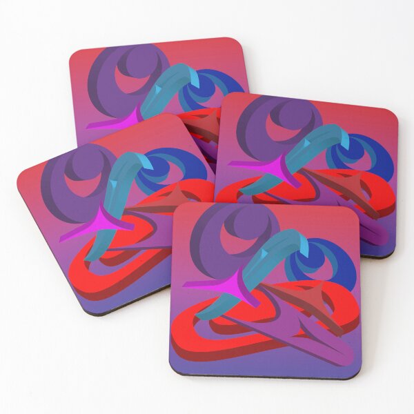 Item preview, Dancing Formline Abstract designed and sold by Lou-ann Neel.