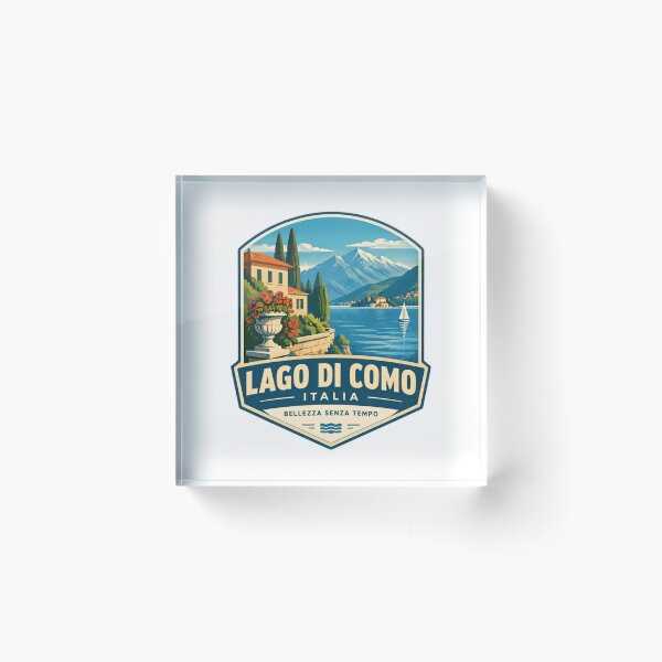 Item preview, Lago Di Como Italia Bellezza Senza Tempo Italy Travel Vacation Destination designed and sold by Star3NowForMe.