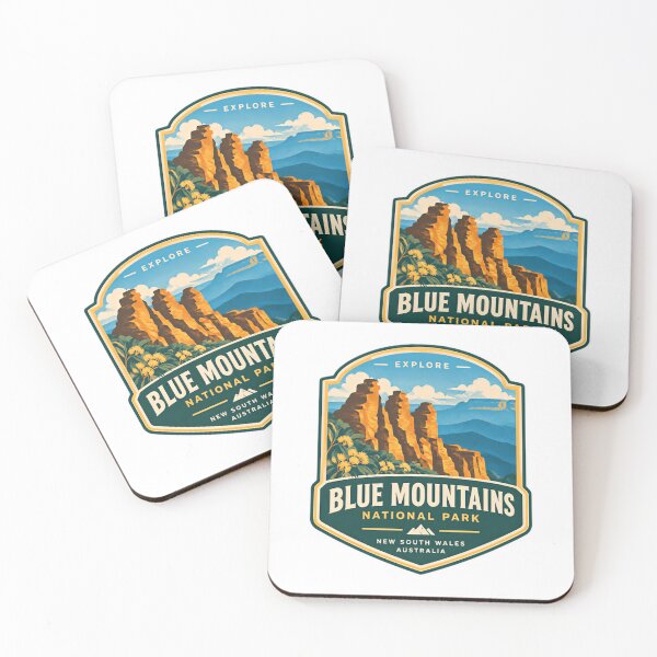Item preview, Explore Blue Mountains National Park New South Wales Australia Travel Souvenir designed and sold by Star3NowForMe.
