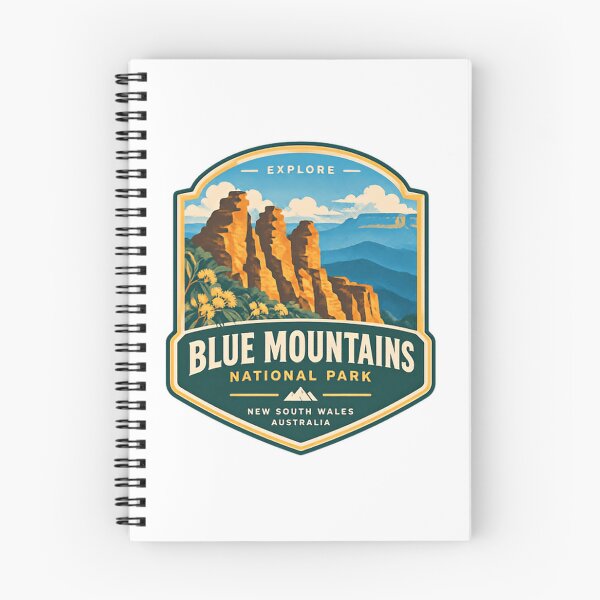 Item preview, Explore Blue Mountains National Park New South Wales Australia Travel Souvenir designed and sold by Star3NowForMe.