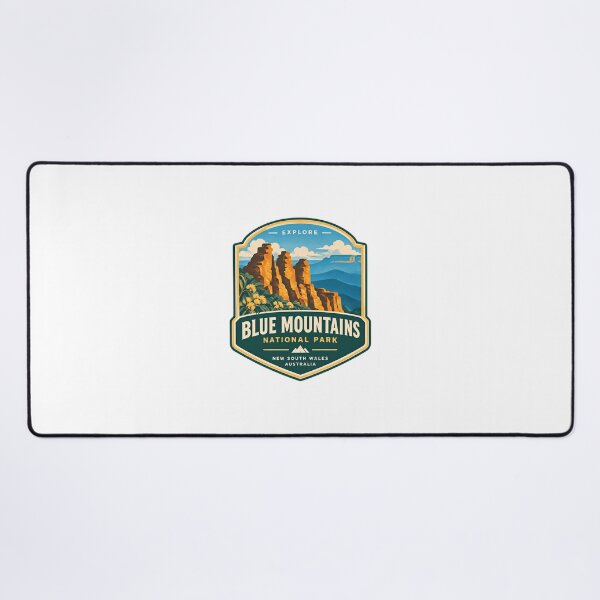 Item preview, Explore Blue Mountains National Park New South Wales Australia Travel Souvenir designed and sold by Star3NowForMe.