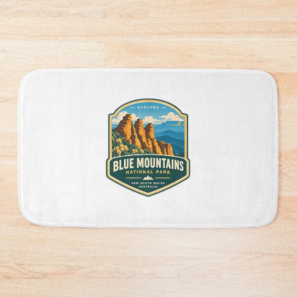 Item preview, Explore Blue Mountains National Park New South Wales Australia Travel Souvenir designed and sold by Star3NowForMe.