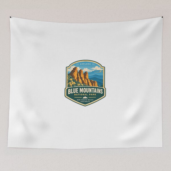 Item preview, Explore Blue Mountains National Park New South Wales Australia Travel Souvenir designed and sold by Star3NowForMe.