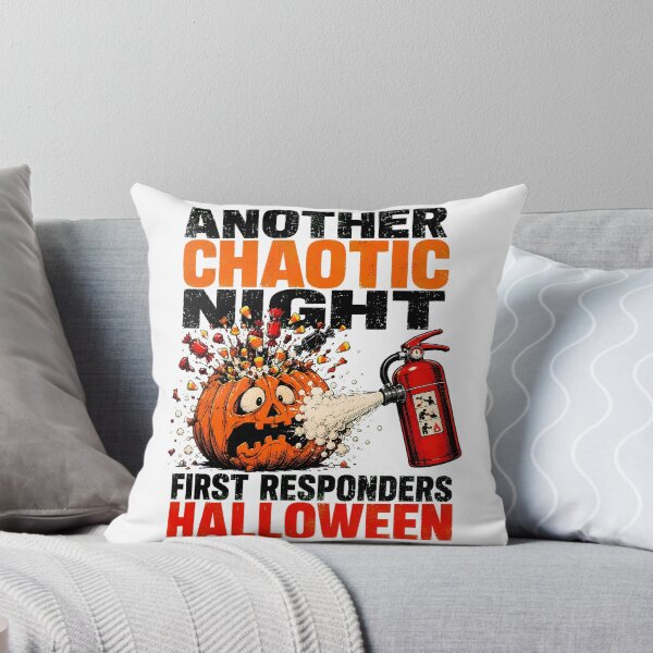 Item preview, First Responder Halloween Shift Chaotic Night Emergency designed and sold by chattsuede.