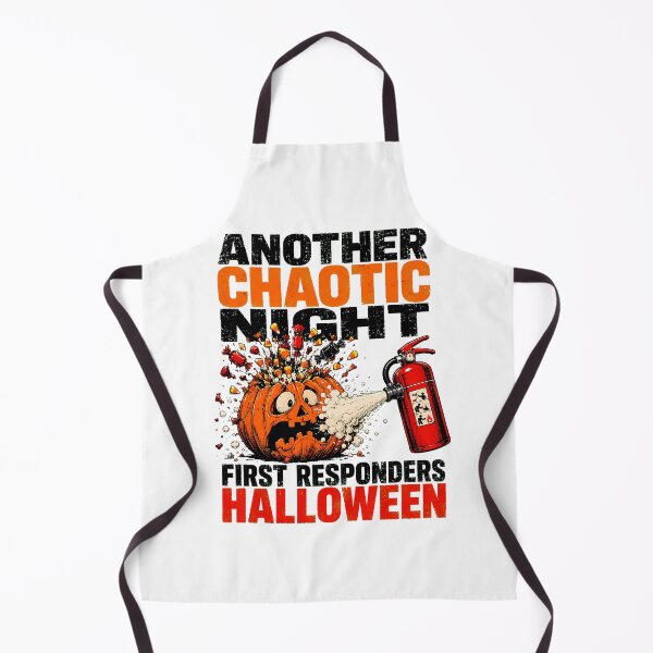 Item preview, First Responder Halloween Shift Chaotic Night Emergency designed and sold by chattsuede.