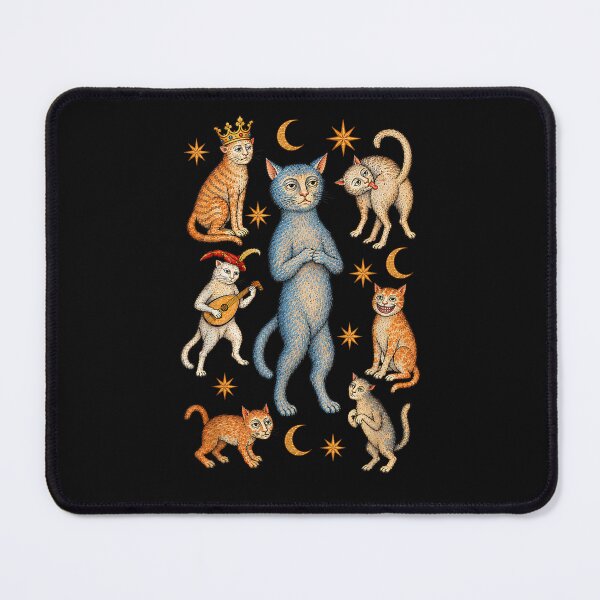 Item preview, Funny Medieval Cats Renaissance Middle Ages Artwork Inspired designed and sold by ArtByimamS.
