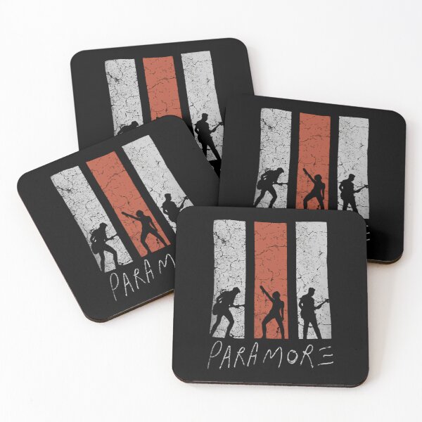 Item preview, paramore band silhouette rock portrait designed and sold by JacquelineJor.