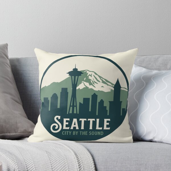 Item preview, Vintage Seattle Emblem designed and sold by Travelpeak.