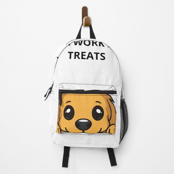 Item preview, Will Work For Treats Cute Peekaboo Puppy Dog Design designed and sold by Jani045.