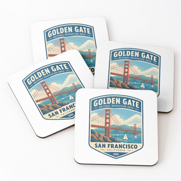 Item preview, Golden Gate National Recreation Area San Francisco California Landmark Travel Souvenir designed and sold by Star3NowForMe.