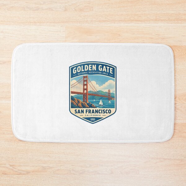 Item preview, Golden Gate National Recreation Area San Francisco California Landmark Travel Souvenir designed and sold by Star3NowForMe.