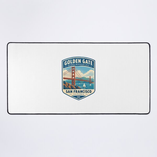 Item preview, Golden Gate National Recreation Area San Francisco California Landmark Travel Souvenir designed and sold by Star3NowForMe.