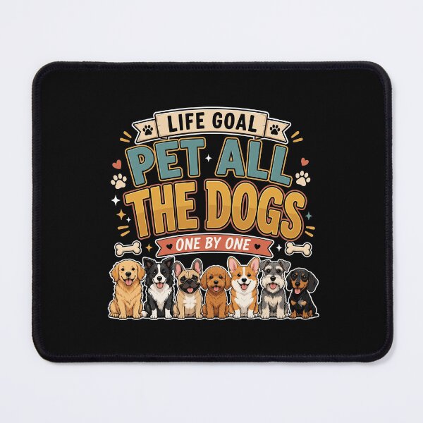 Item preview, Pet All The Dogs One By One designed and sold by LYNCH-CADSN.