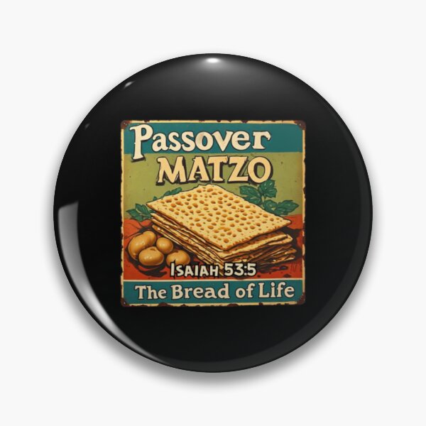 Item preview, passover matzo the bread of life - isaiah 53 designed and sold by JacquelineJor.